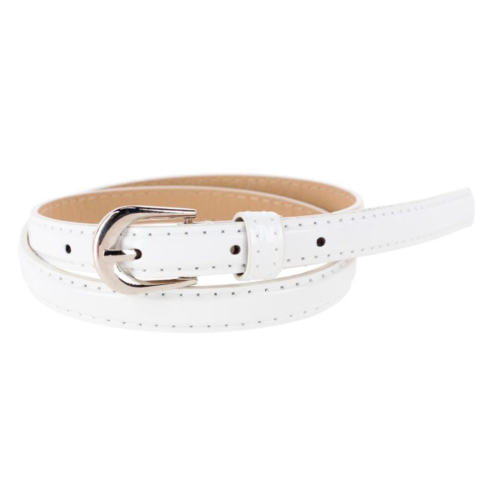 CTM Kid's 1/2 Inch Skinny Dress Belt